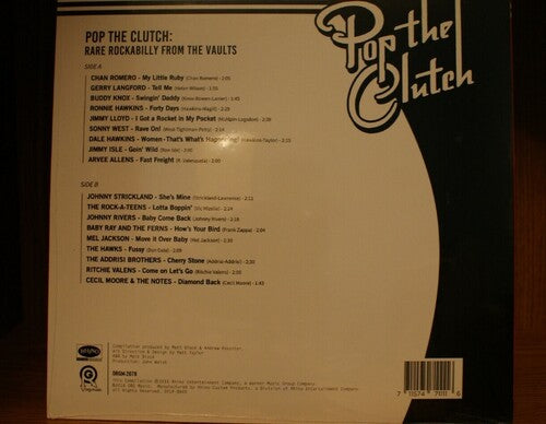 Various Artists: Pop The Clutch: Obscure Rockabilly From The Vaults