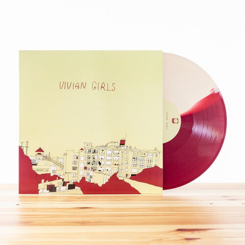 Vivian Girls: Vivian Girls (Half Cream/Half Maroon Vinyl)