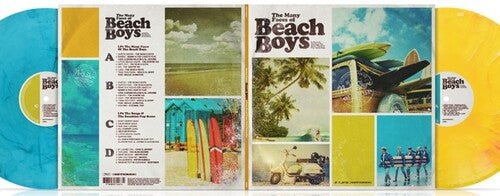 Various Artists: Many Faces Of The Beach Boys / Various (Ltd 180gm Gatefold Blue &Yellow Vinyl)