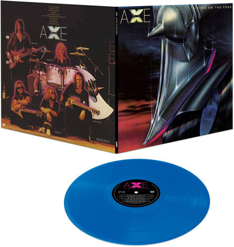 Axe: Living On The Edge (Blue Vinyl)