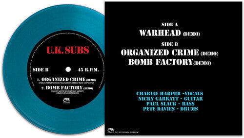 UK Subs: Warhead / Blue