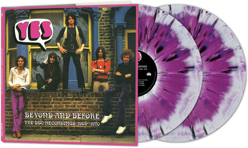 Yes: Beyond & Before - BBC Recordings 1969-1970 - PURPLE/WHITE SPLATTER