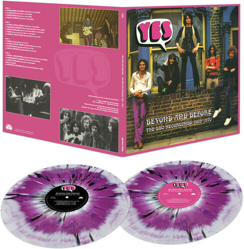 Yes: Beyond & Before - BBC Recordings 1969-1970 - PURPLE/WHITE SPLATTER