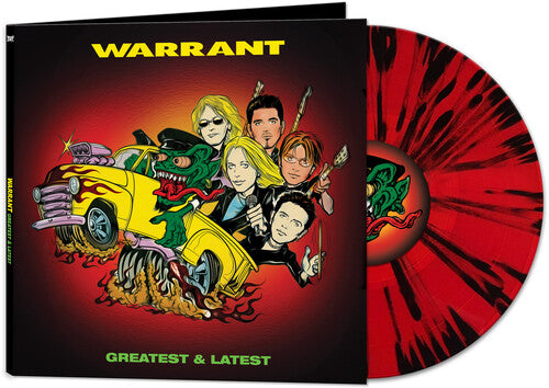 Warrant: Greatest & Latest - Red & Black Splatter