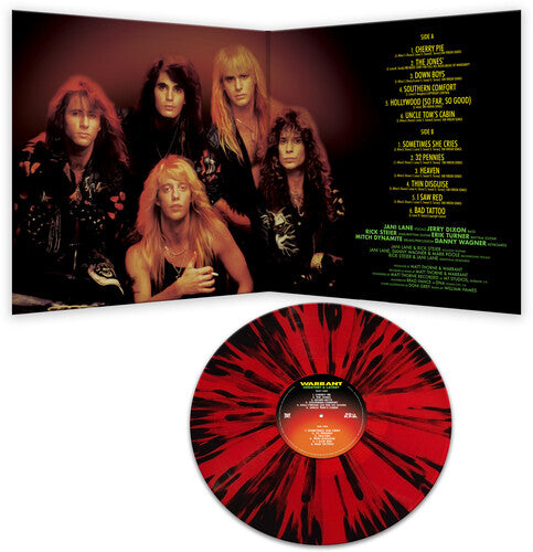 Warrant: Greatest & Latest - Red & Black Splatter