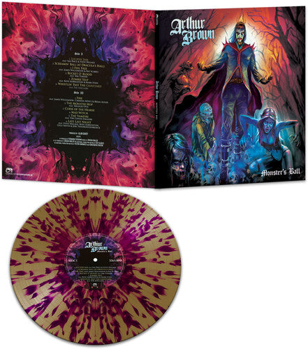 Arthur Brown: Monster's Ball - Gold/Purple Splatter