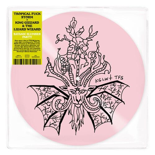 Tropical Fuck Storm & King Gizzard: Satanic Slumber Party - Pink Silkscreened