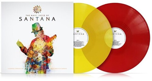 Various Artists: Many Faces Of Santana / Various - Gatefold Yellow & Red Transparent Vinyl