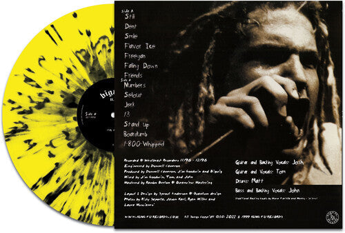 Bigwig: Stay Asleep - Yellow/black Splatter