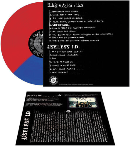 Ataris & Useless Id: Let It Burn - Red/blue Split