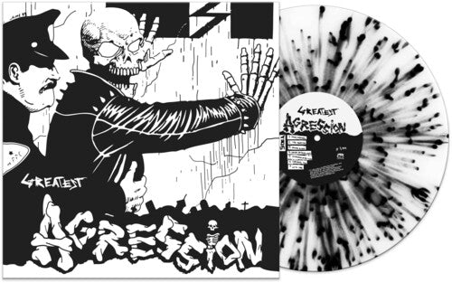 Agression: Greatest - Black/white Splatter