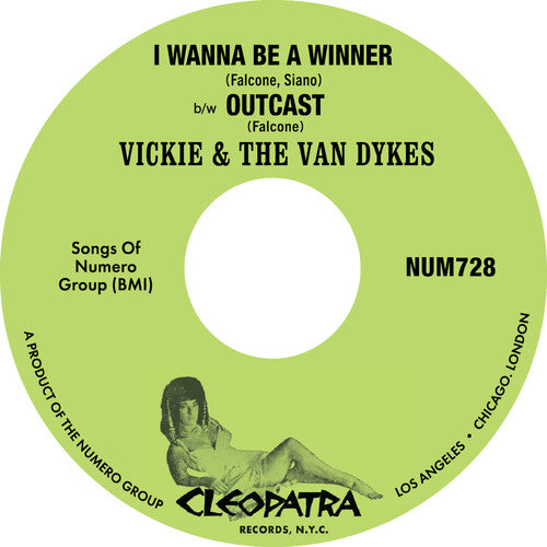 Vickie & the Van Dykes: I Wanna Be A Winner B/w Outcast