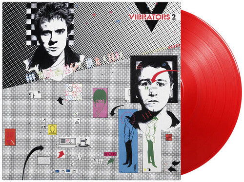 The Vibrators: V2 - Limited 180-Gram Translucent Red Colored Vinyl