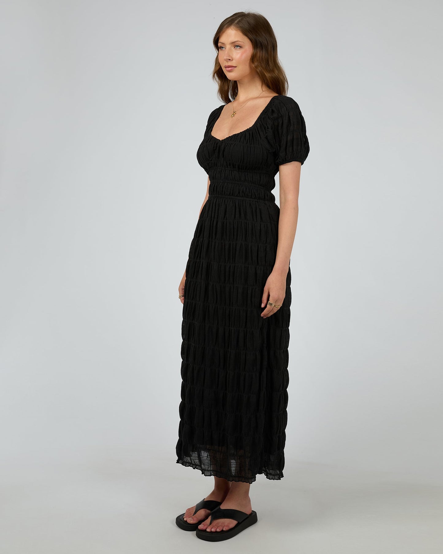 All About Eve Maude Maxi Dress Black