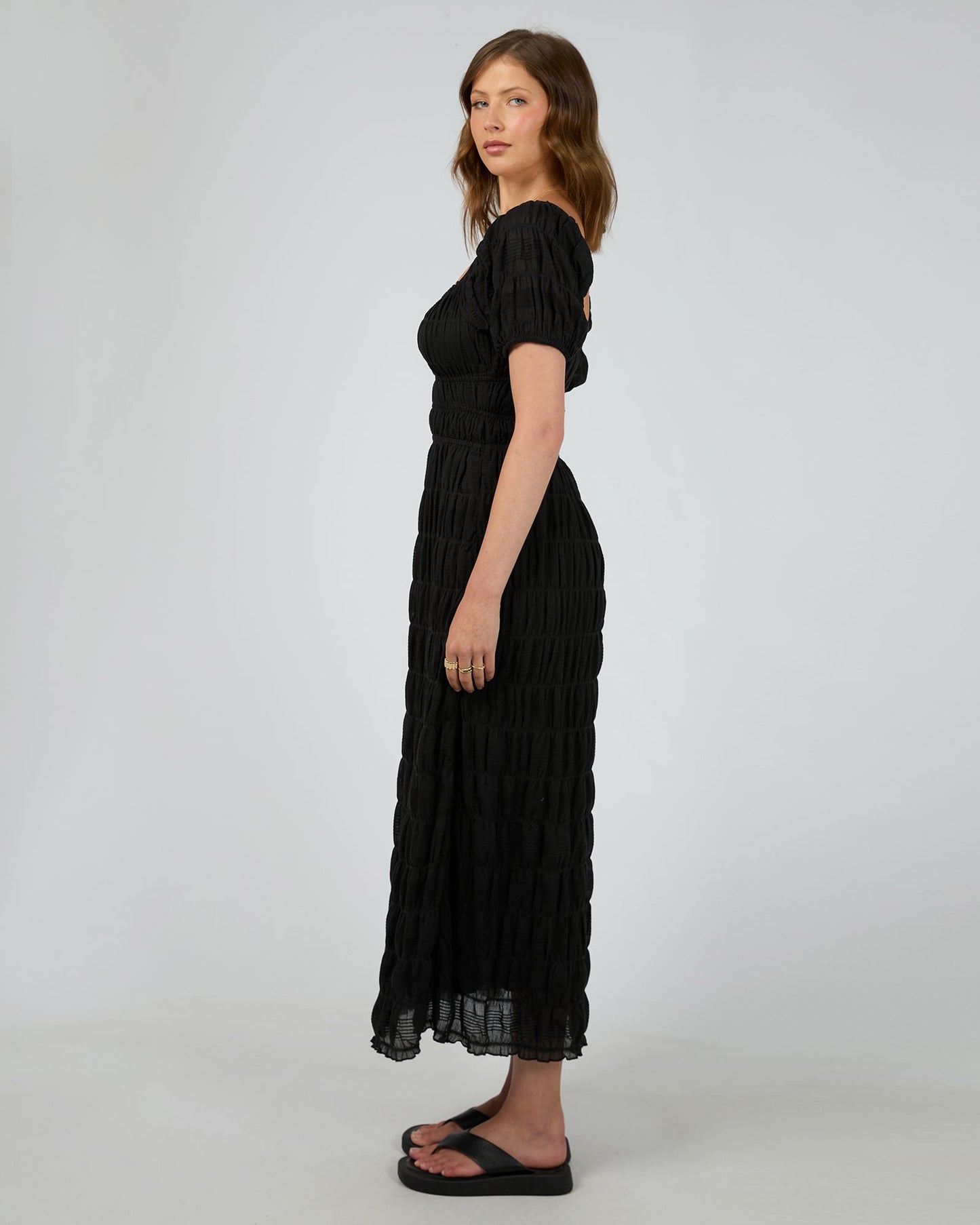 All About Eve Maude Maxi Dress Black