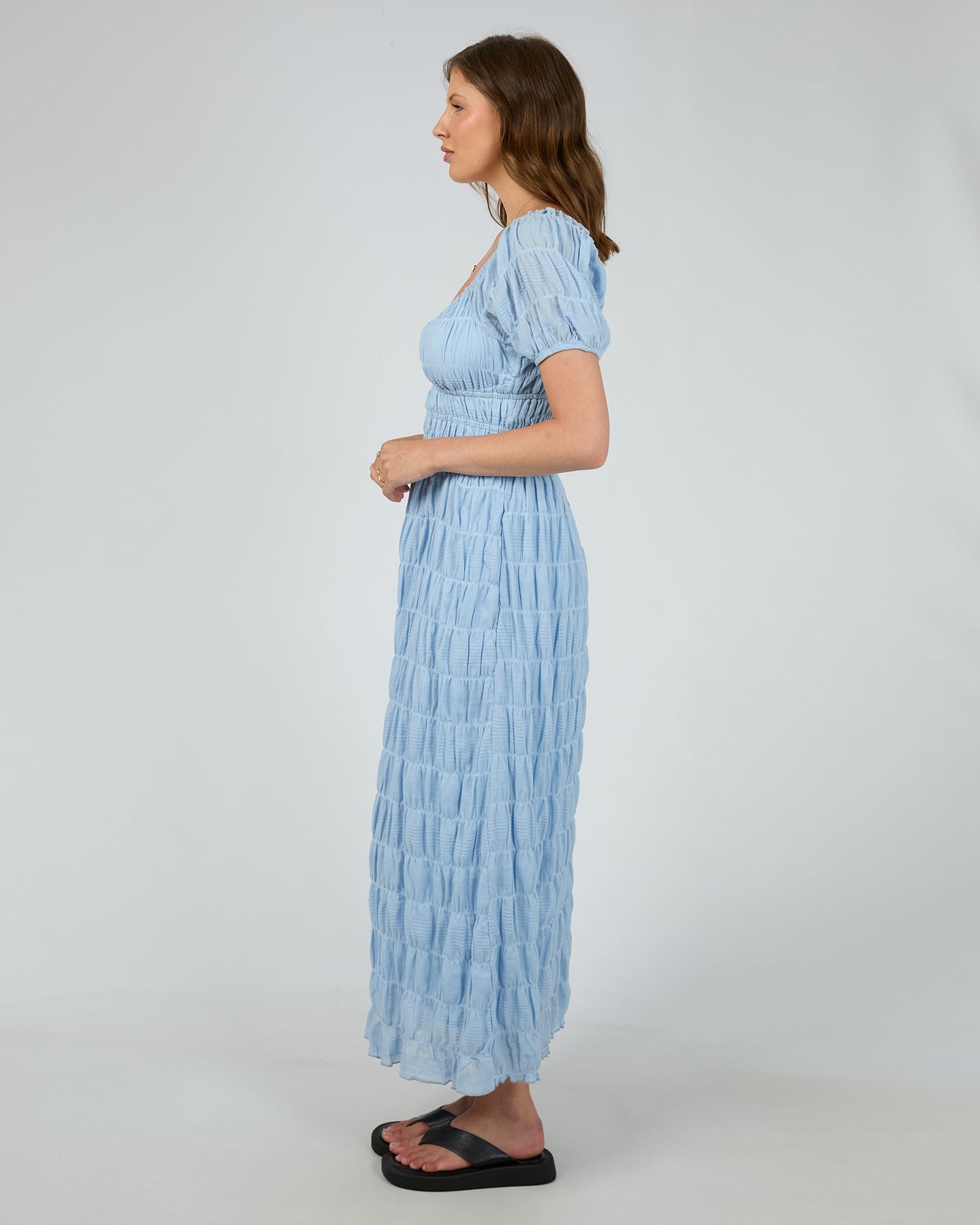 All About Eve Maude Maxi Dress Ocean