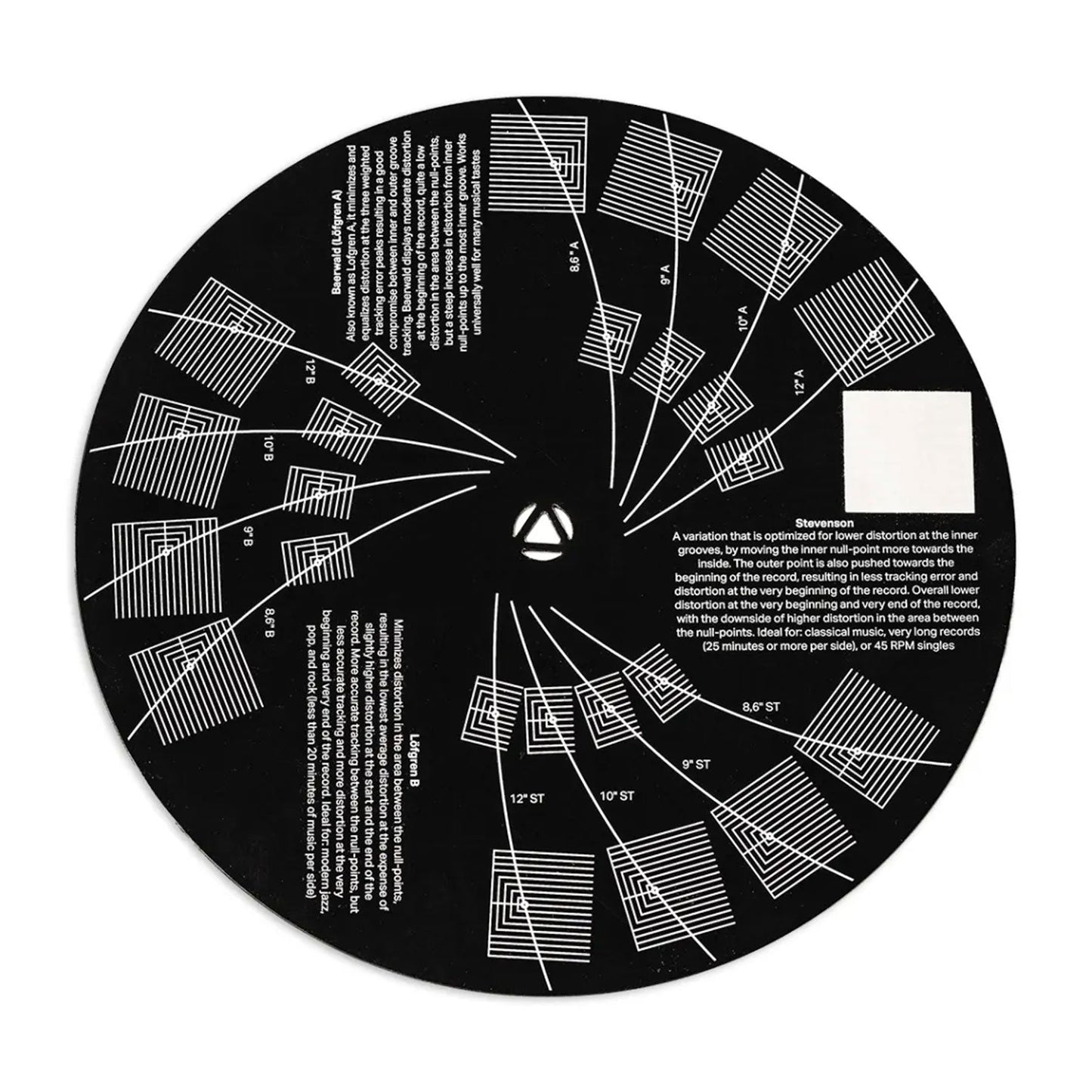 Pro-Ject: Align It DS3 2-Point Phono Cartridge Alignment Protractor