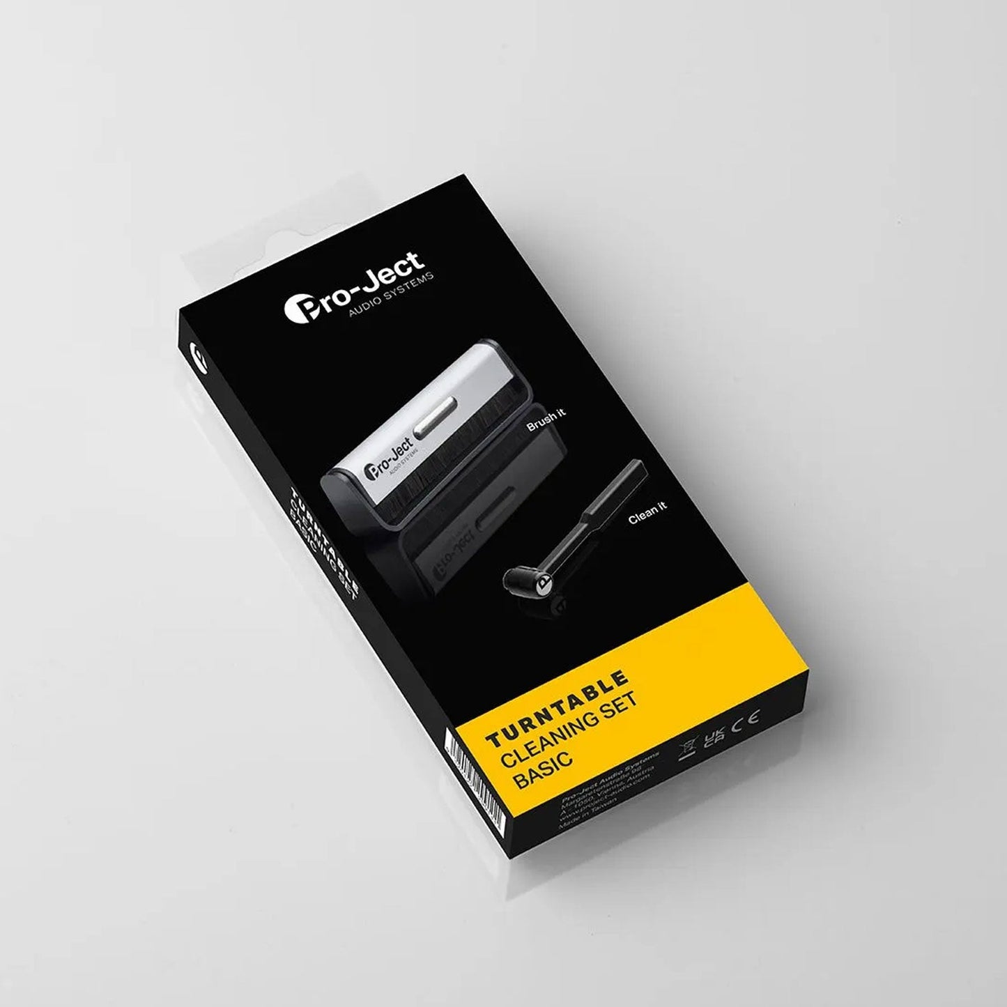 Pro-Ject: Cleaning Set Basic (Brush It Record Brush / Clean It Stylus Brush)