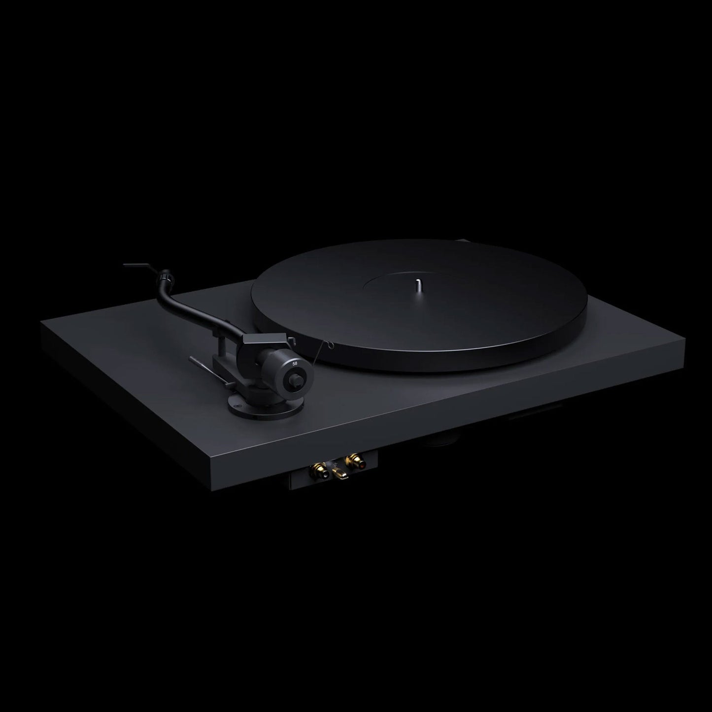 Pro-Ject: Debut PRO S (S-Shaped Tonearm) Turntable - Satin Black