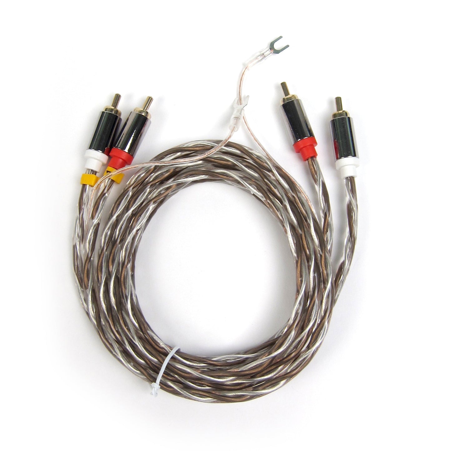 Pro-Ject: Connect It E RCA to RCA Phono Cable w/Ground Wire - 4 ft. / 1.23M