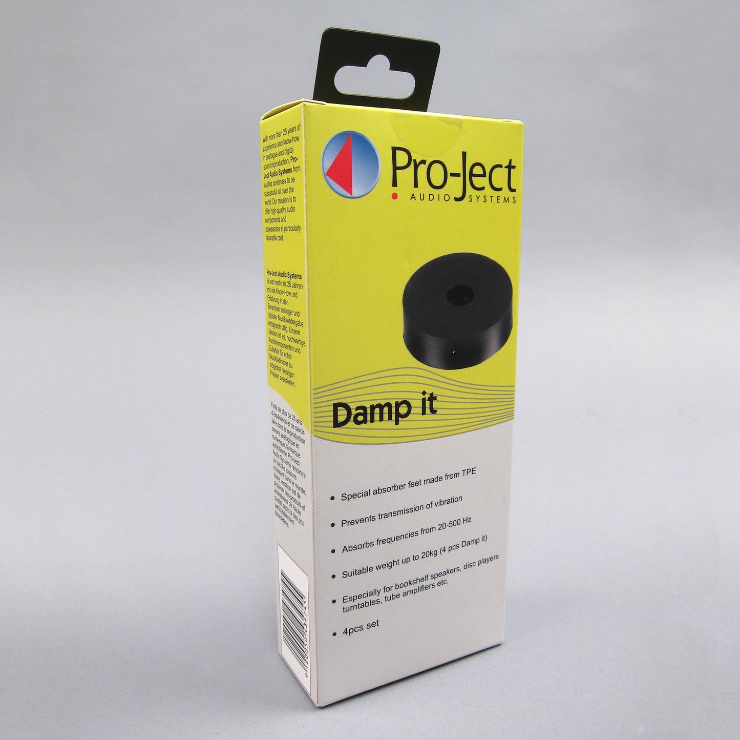 Pro-Ject: Damp It TPE Damping Feet (Set of 4)